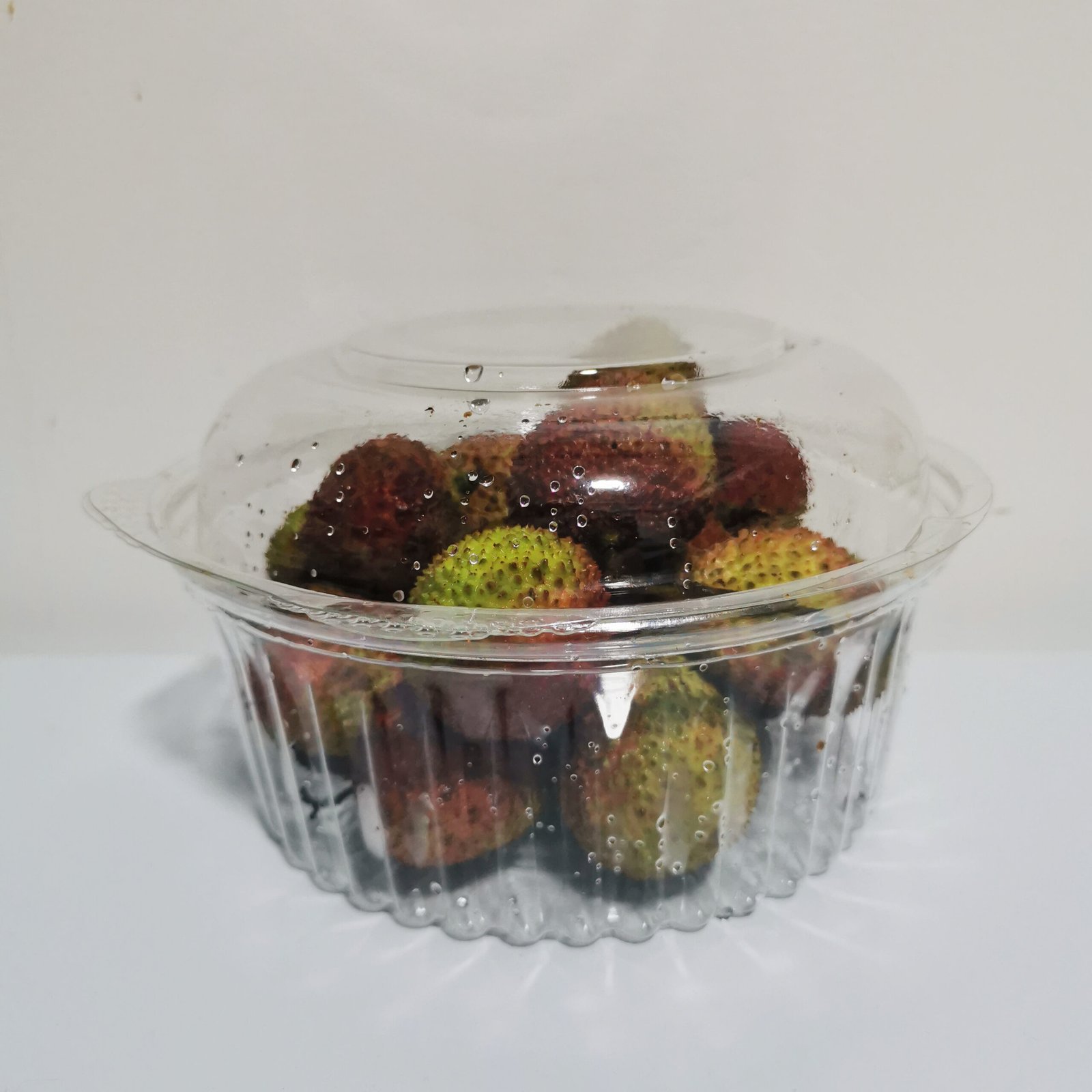 PET HINGED SALAD BOWL DISPOSABLE PET HINGED SALAD CONTAINER - 图片 2