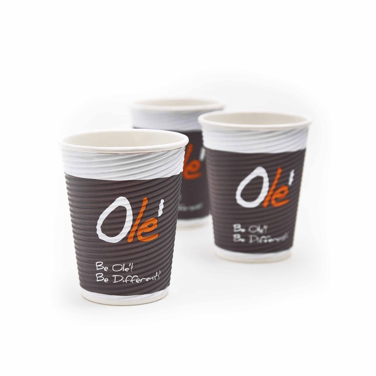 4.5OZ | 7OZ | 8OZ | 9OZ | 10OZ | 12OZ | 16OZ | 20OZ | Disposable ripple wall paper coffee cups - 图片 4