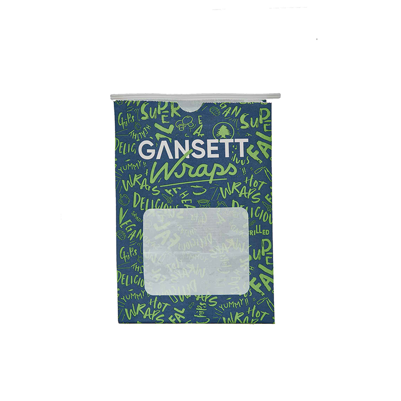 KRAFT PAPER BAKERY TIN TIE BAG - WITH WINDOW - 图片 2