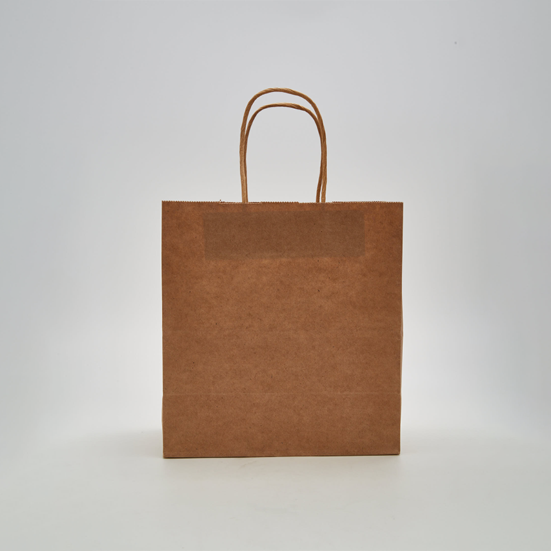 Eco-Friendly Kraft Paper Bags with Twist Handles for Retail, Food Packaging & Gift Wrapping – Customizable, Durable, and Sustainable - 图片 3