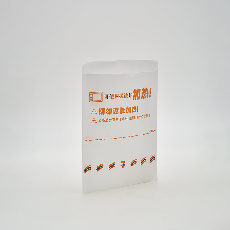 Single Side PE-Lined Greaseproof Paper Bag – Food-Grade Packaging for Snacks & Grilled Sausage