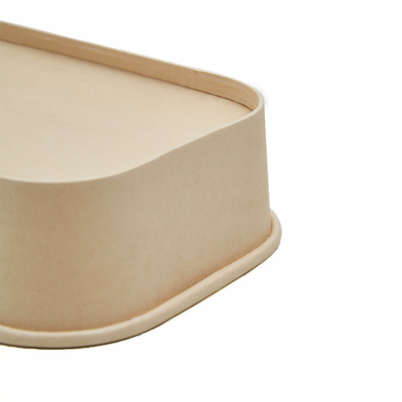 Rectangular Paper Bowls with Lids – Disposable Rectangular Paper Food Bowls for Takeout, Catering, Restaurants & Food Service - 图片 5