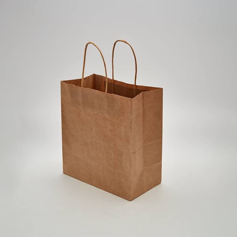 Eco-Friendly Kraft Paper Bags with Twist Handles for Retail, Food Packaging & Gift Wrapping – Customizable, Durable, and Sustainable - 图片 2