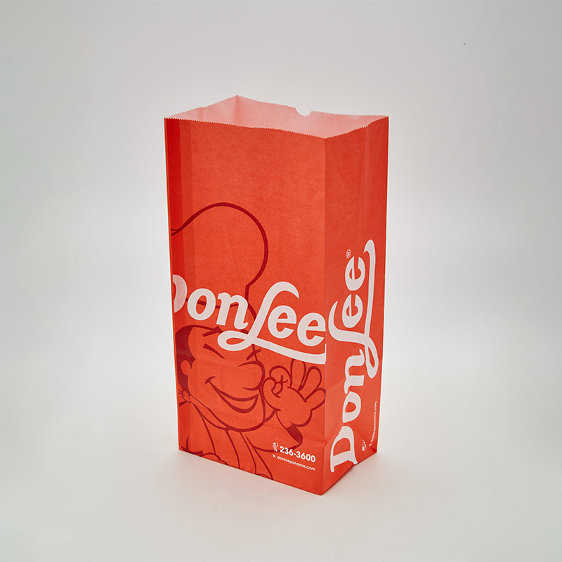 Heavy-Duty Natural Kraft Bag with flat bottom