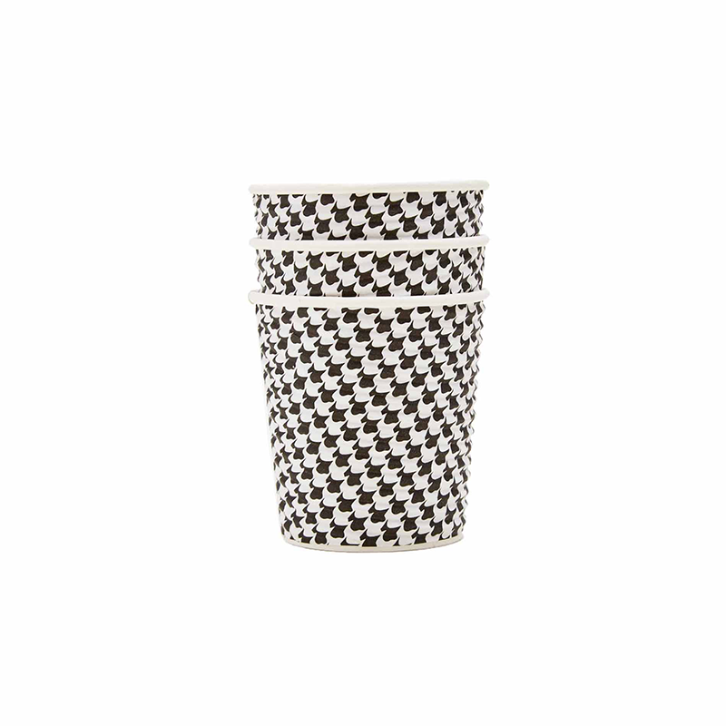Embossed Paper Cup – Premium, Food-Grade Disposable Cup for Hot Beverages - 图片 2