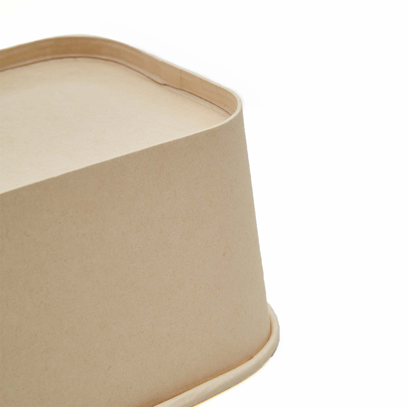 Rectangular Paper Bowls with Lids – Disposable Rectangular Paper Food Bowls for Takeout, Catering, Restaurants & Food Service - 图片 6