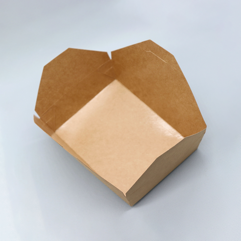 Disposable Paper Food Box for Takeout – Food-Grade, Greaseproof, Leak-Resistant, Eco-Friendly Paper Food Container - 图片 5