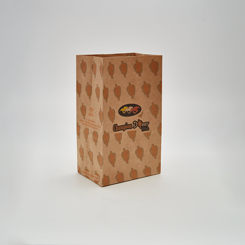 Heavy-Duty Natural Kraft Bag with flat bottom - 图片 7
