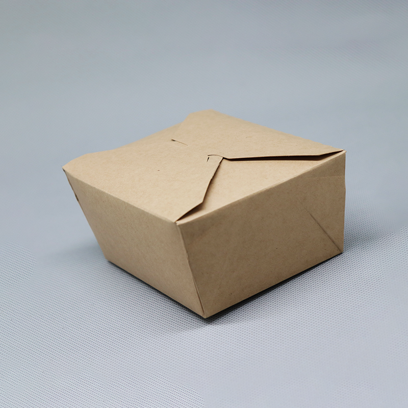 Disposable Paper Food Box for Takeout – Food-Grade, Greaseproof, Leak-Resistant, Eco-Friendly Paper Food Container - 图片 3