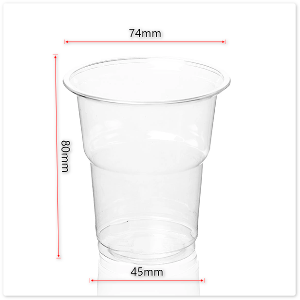 6oz Clear PET Plastic Cups – Disposable PET Cups for Cold Drinks, BPA-Free & FDA Compliant PET Beverage Cups with Lids - 图片 8