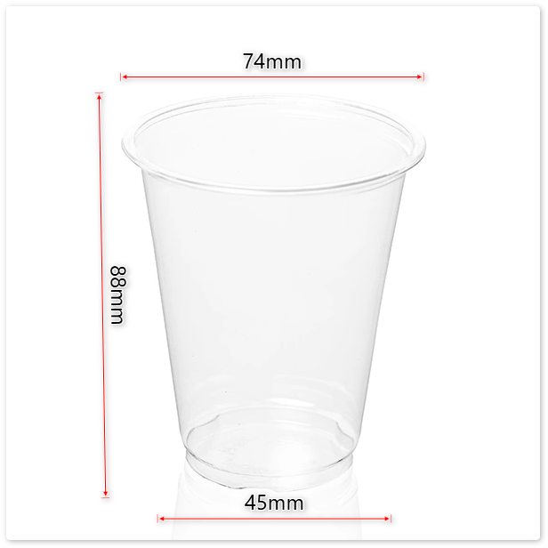 6oz Clear PET Plastic Cups – Disposable PET Cups for Cold Drinks, BPA-Free & FDA Compliant PET Beverage Cups with Lids - 图片 9
