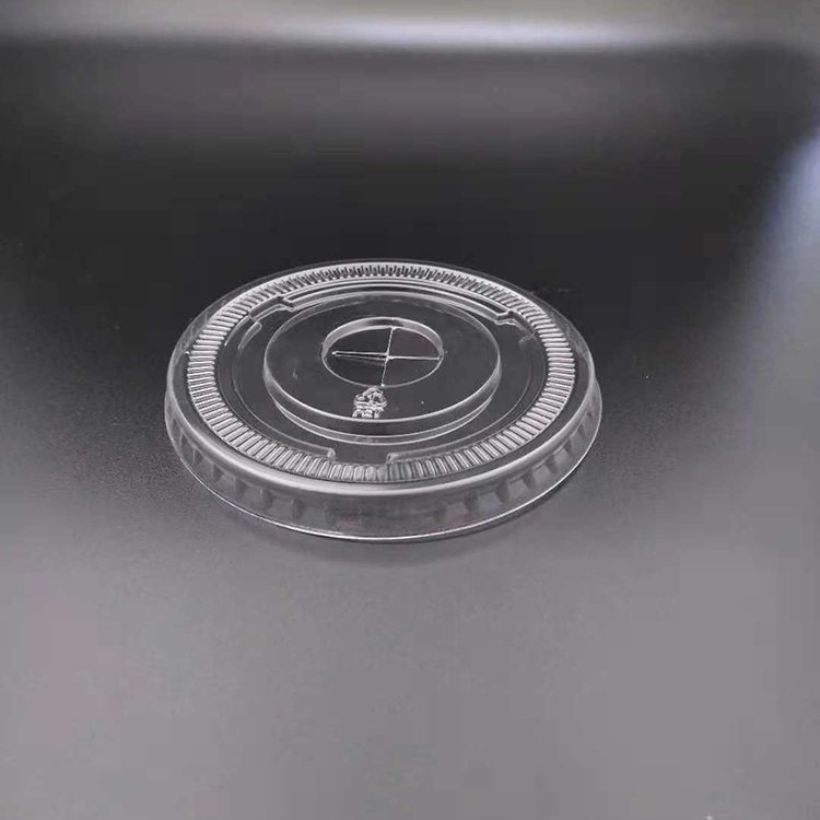 PET Flat Lids – Clear Disposable PET Flat Lids for Cold Cups & Takeaway Drinks - 图片 3