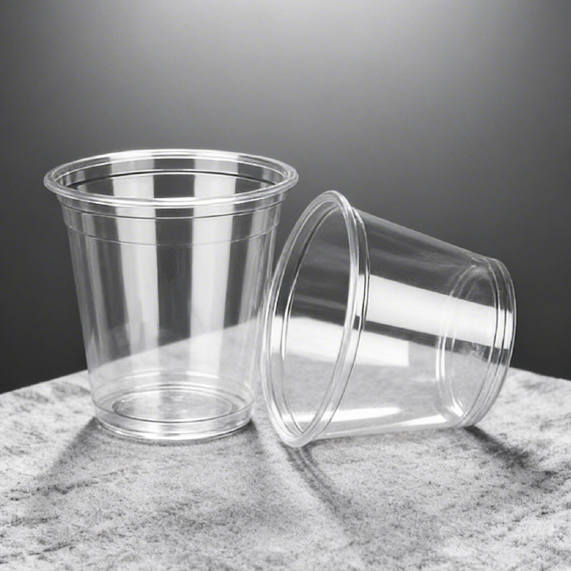 1OZ/2OZ/3.25OZ/4OZ PET Sauce Cups – Clear Disposable PET Sauce Cups for Condiments & Dipping Sauces