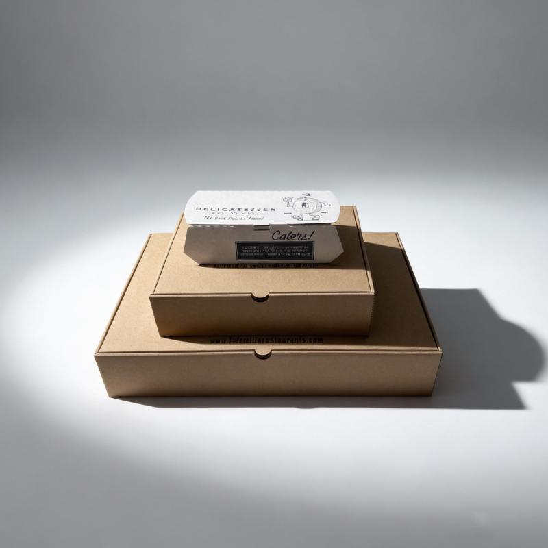 Corrugated Board Pizza Box | Cardboard Pizza Packaging Box for Takeaway & Delivery - 图片 5