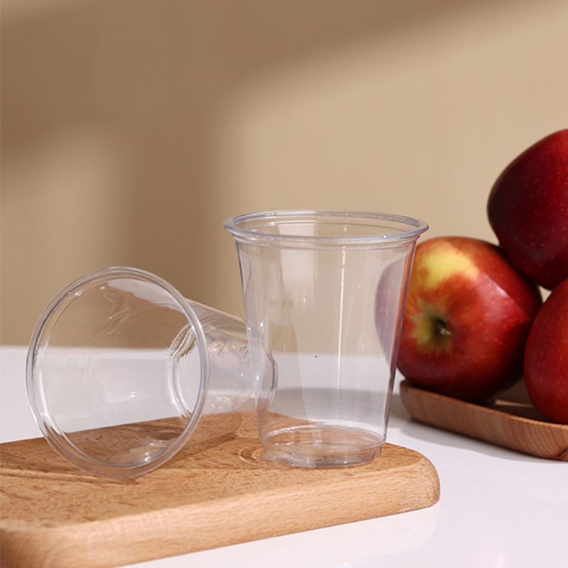 6oz Clear PET Plastic Cups – Disposable PET Cups for Cold Drinks, BPA-Free & FDA Compliant PET Beverage Cups with Lids - 图片 3