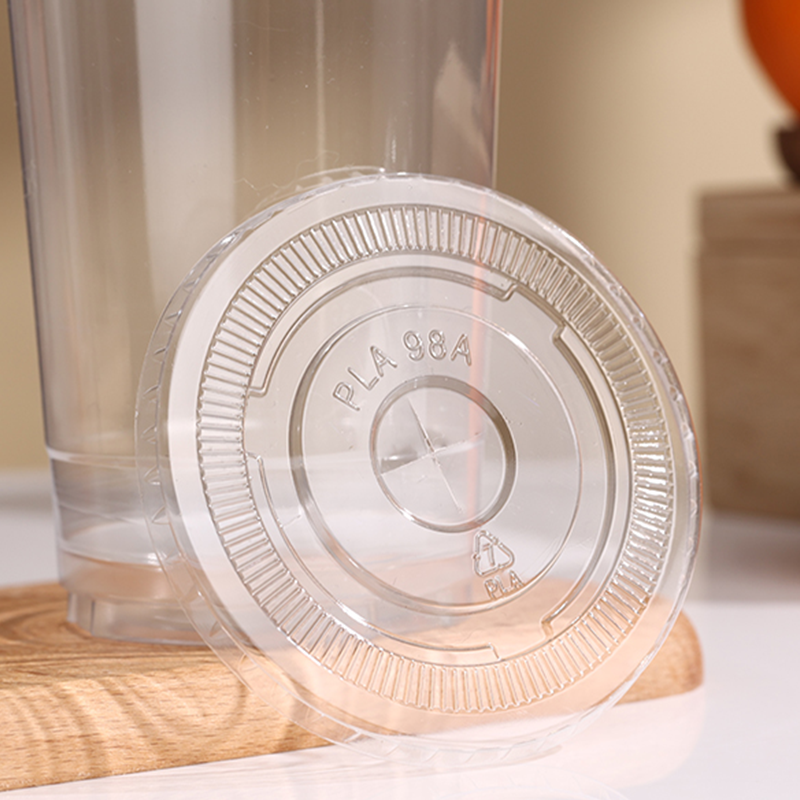 Disposable 32oz PET Cups – Clear PET Plastic Cold Beverage Cups with 107mm Lids, Custom Printing Available - 图片 4
