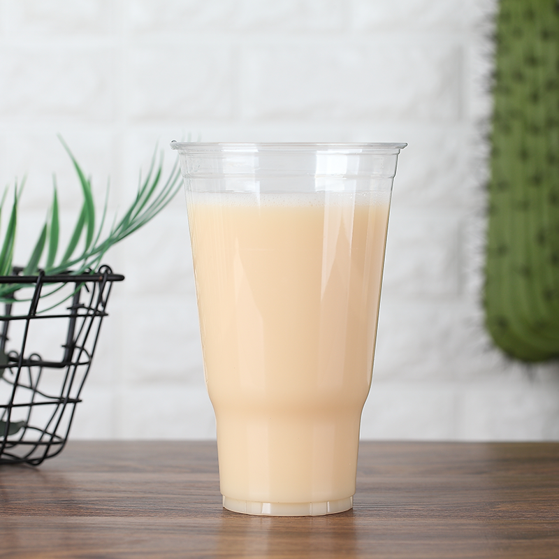 PET Cups with 117mm Lids – Clear PET Plastic Disposable Beer Cups for Cold Drinks, World Cup Events, Parties & Bars - 图片 2