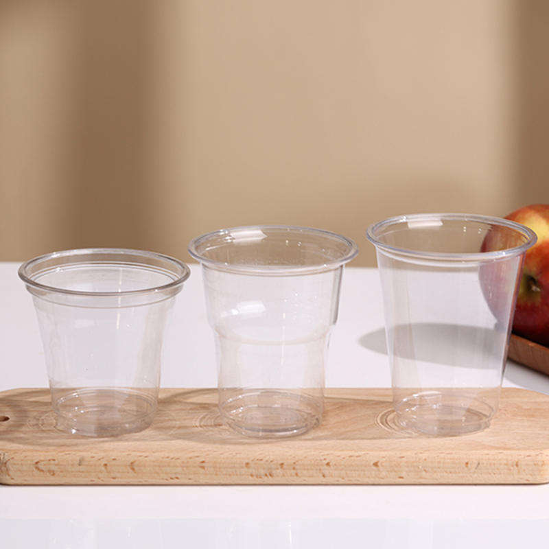 6oz Clear PET Plastic Cups – Disposable PET Cups for Cold Drinks, BPA-Free & FDA Compliant PET Beverage Cups with Lids - 图片 4