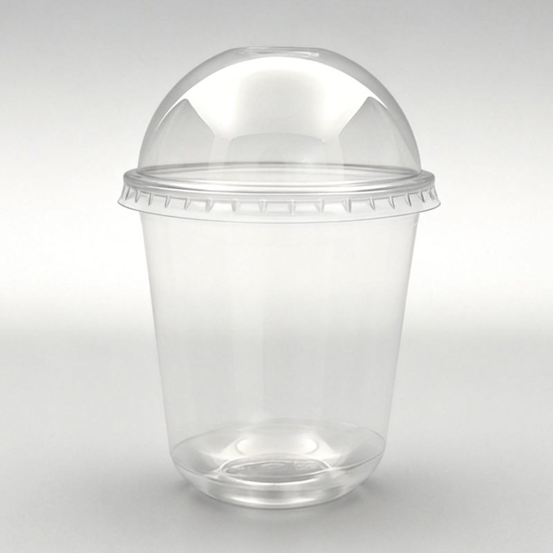 U Shape PET Cups – Clear PET Plastic Disposable Cups for Cold Drinks, BPA-Free, 12oz 16oz 24oz - 图片 3