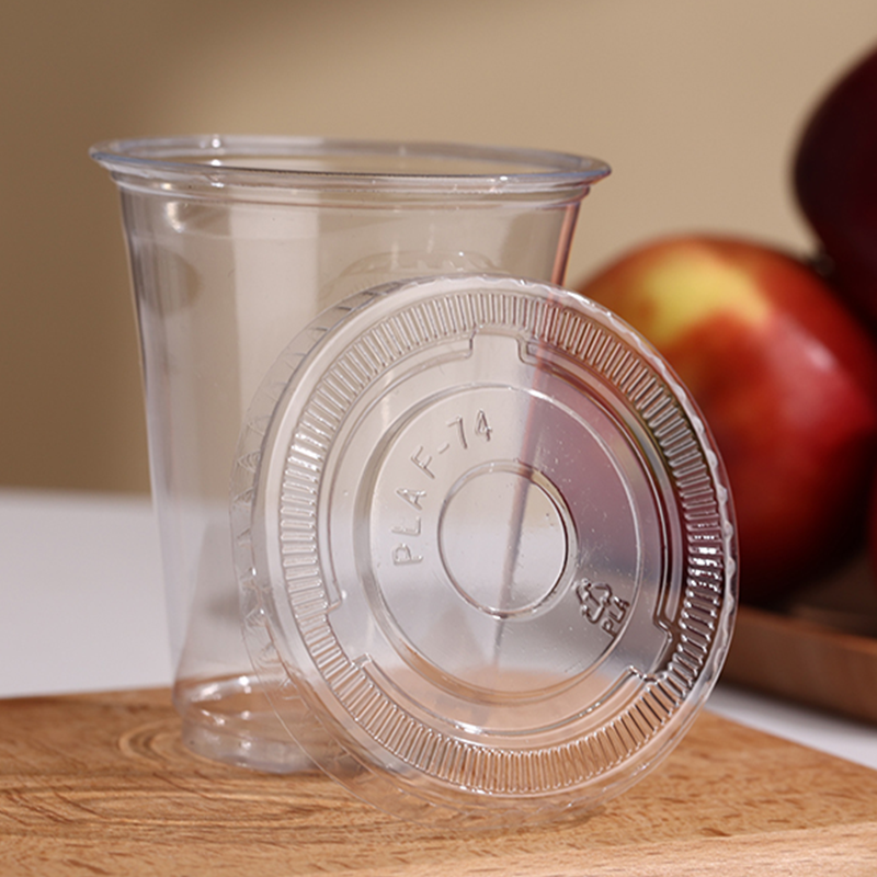 6oz Clear PET Plastic Cups – Disposable PET Cups for Cold Drinks, BPA-Free & FDA Compliant PET Beverage Cups with Lids - 图片 5