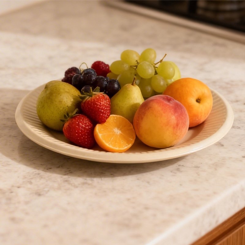 Sugarcane Bagasse 5" | 6" | 7" | 8" Ribbed Round Plate