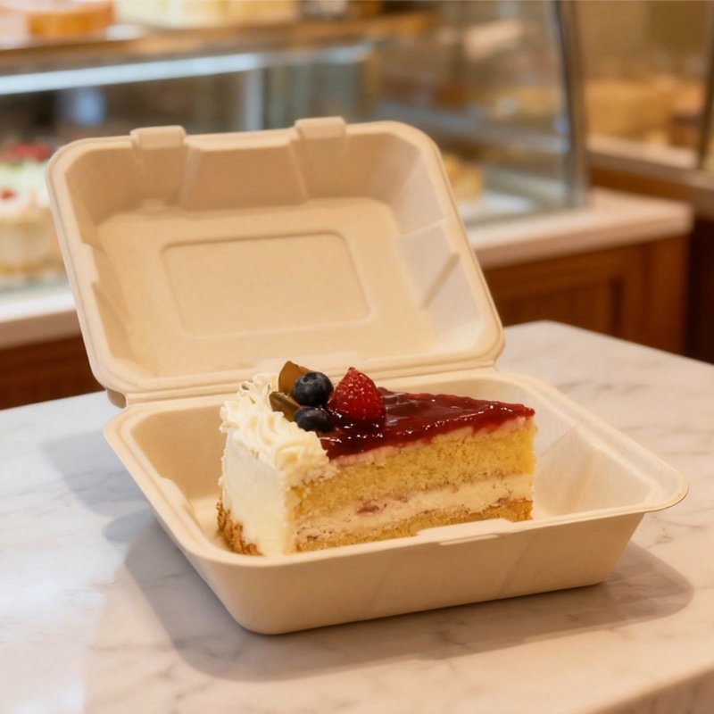 Compostable Sugarcane Bagasse Takeout Containers | Eco-Friendly Food Boxes for Restaurants & Meal Prep