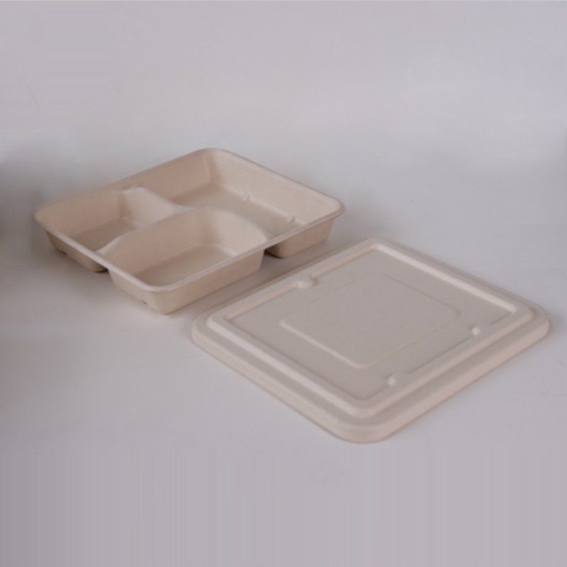 Disposable Lids for 3 & 4 Compartment Meal Prep Containers | Leak-Proof Takeaway Lids - 图片 3