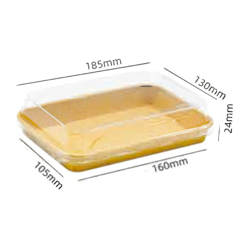 Biodegradable Kraft Sushi Trays | Eco-Friendly Leakproof Takeaway Sushi Packaging - 图片 6
