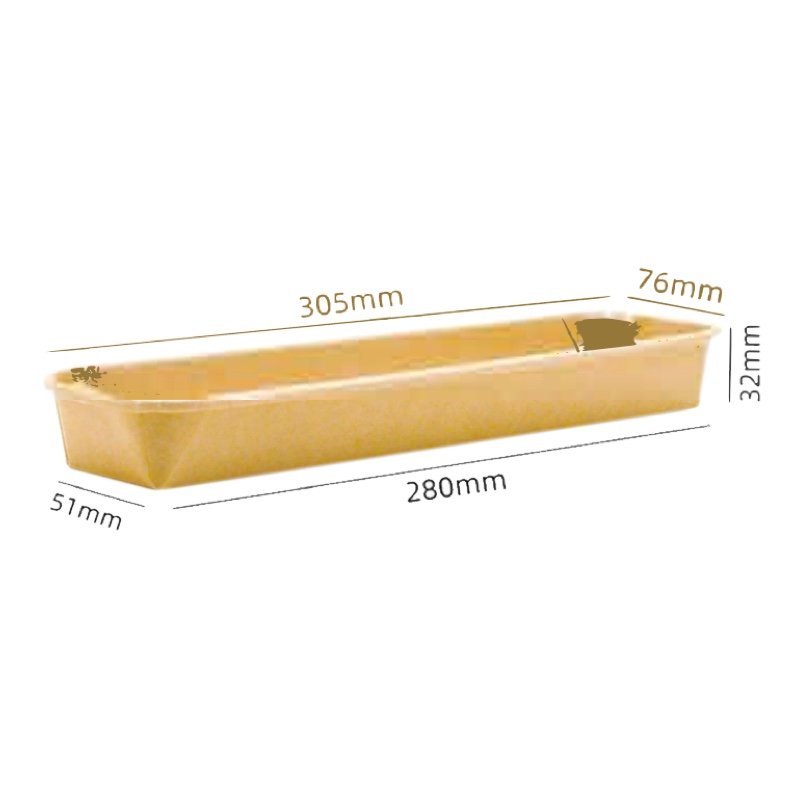 Biodegradable Kraft Sushi Trays | Eco-Friendly Leakproof Takeaway Sushi Packaging - 图片 10