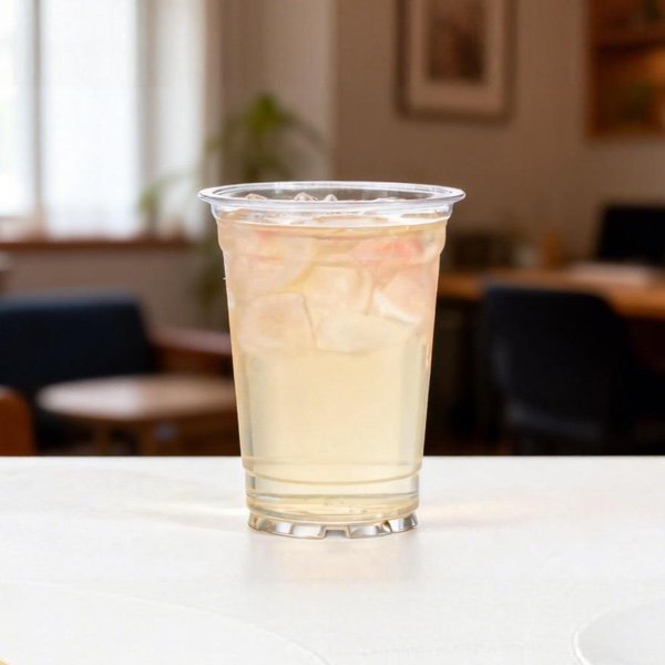 10oz Disposable Plastic PET Cup for Cold Drinks | Café & Takeaway Use