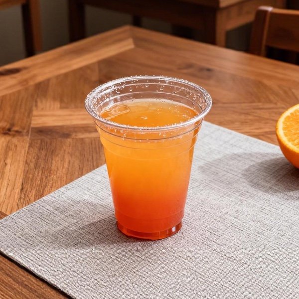 12oz Clear Disposable PET Cup with 98mm Lid | Leak-Proof Cold Drink Cups