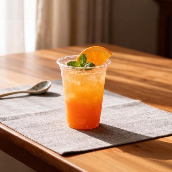 Clear 15oz PET Cold Drink Cup with 90mm Lid for Smoothies | Tea & Soft Drinks