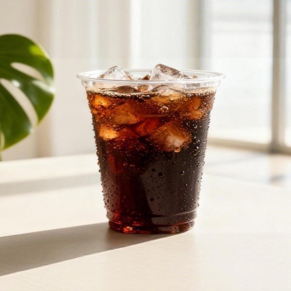 5oz Transparent PET Cup for Cold Drinks Takeaway | Disposable & Eco-Friendly Plastic Cup for Juice, Samples & Bubble Tea