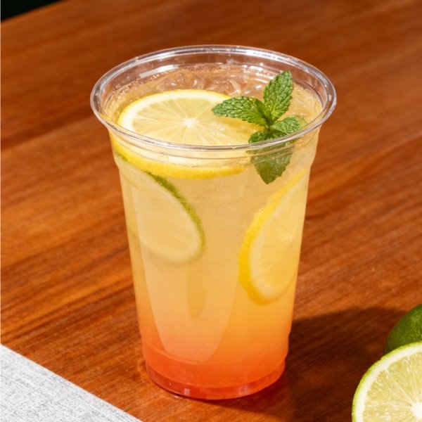 14oz Clear Disposable PET Cups for Cold Drinks | 400ml Recyclable Transparent Plastic Cups