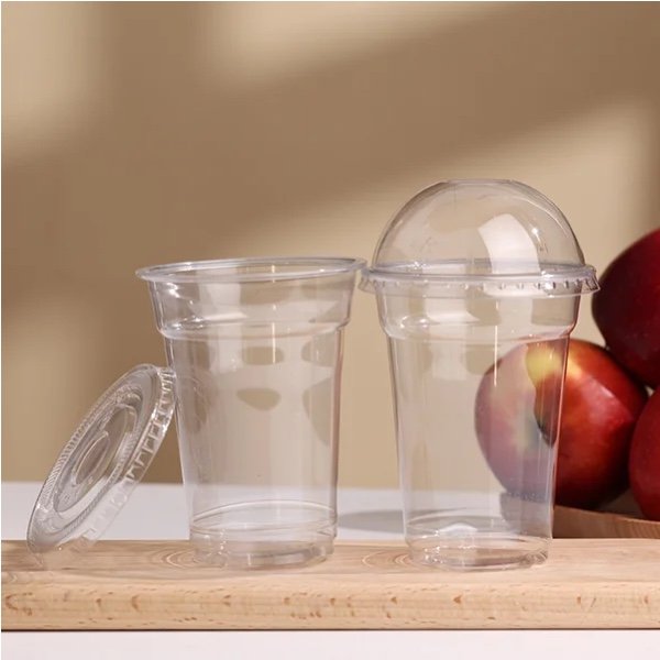 10oz Disposable Plastic PET Cup for Cold Drinks | Café & Takeaway Use - 图片 3