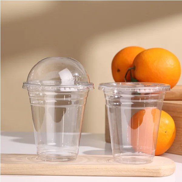 12oz Clear Disposable PET Cup with 98mm Lid | Leak-Proof Cold Drink Cups - 图片 3