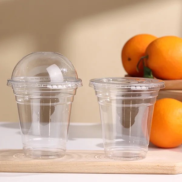 Clear 15oz PET Cold Drink Cup with 90mm Lid for Smoothies | Tea & Soft Drinks - 图片 3