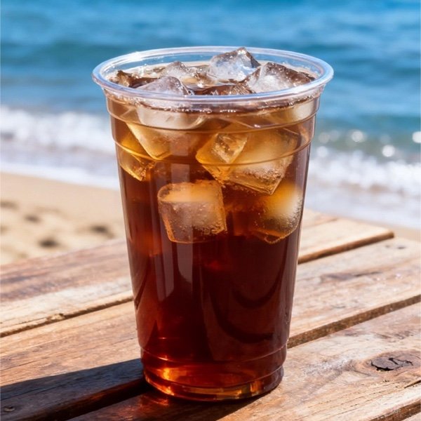 24oz Disposable Clear PET Cup for Smoothies, Juice & Iced Drinks | Takeaway Cup - 图片 2