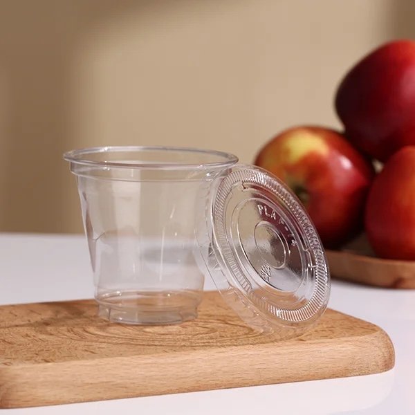 5oz Transparent PET Cup for Cold Drinks Takeaway | Disposable & Eco-Friendly Plastic Cup for Juice, Samples & Bubble Tea - 图片 2