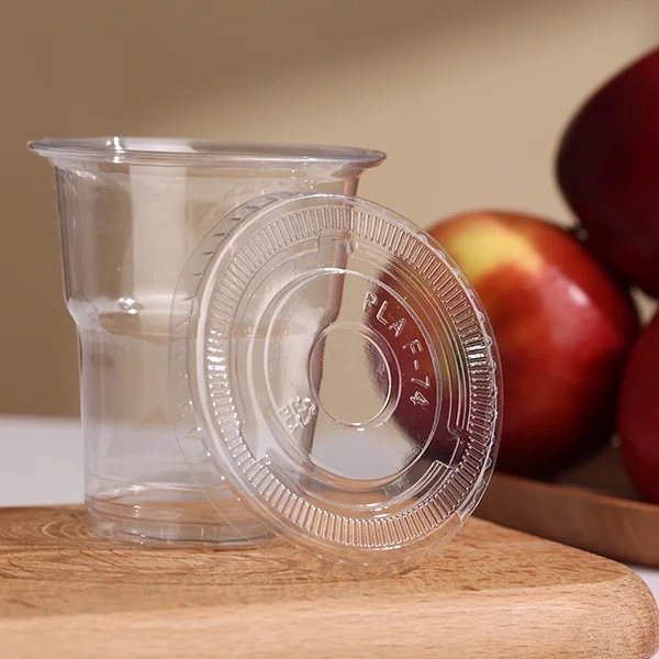 6oz Disposable Transparent PET Cup for Small Drink Servings | Clear 180ml Takeaway Cup - 图片 2
