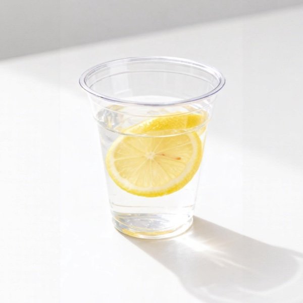 8oz Clear PET Cup 220ml Disposable Recyclable Plastic Cup with Flat or Dome Lid for Cold Drinks