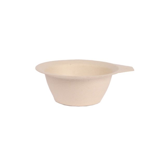 Sugarcane Bagasse Hair Coloring Bowl | Biodegradable Eco-Friendly Disposable Hair Dye Mixing Bowl for Salons - 图片 3