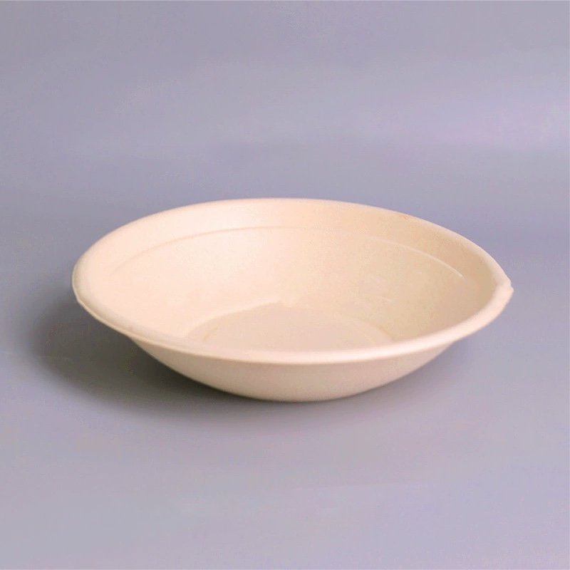 750ml Sugarcane Bagasse Bowl – Eco-Friendly, Biodegradable & Compostable Disposable Food Container - 图片 2