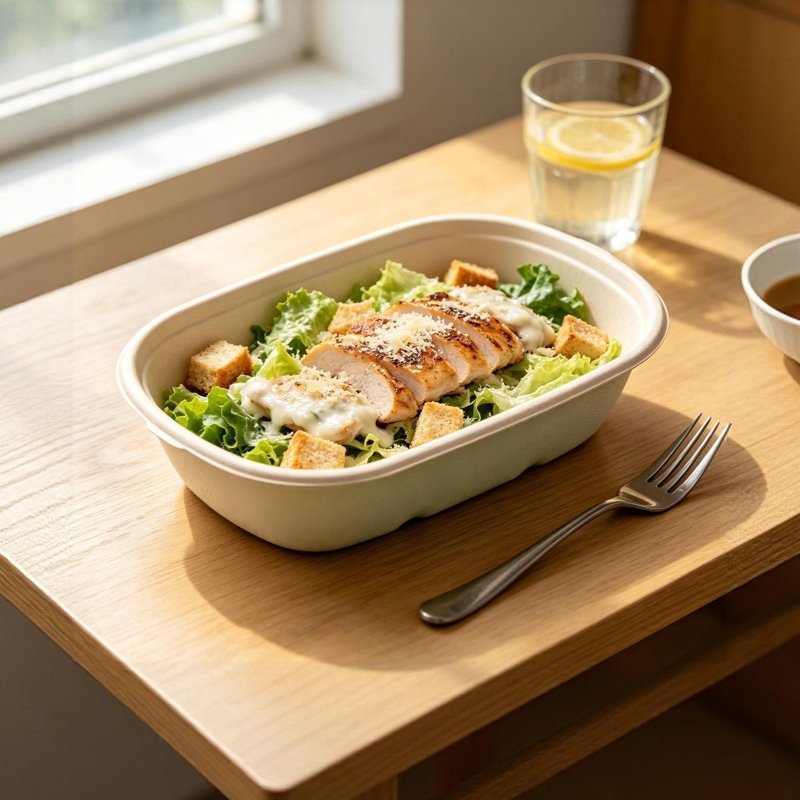 Eco Friendly 620ml 770ml Oval Bowl | Biodegradable Takeaway Food Container