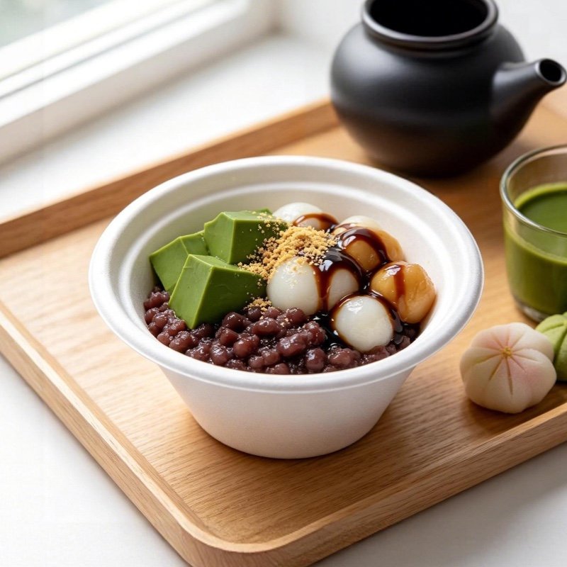 450ml Sugarcane Bagasse V-Shaped Bowl | Eco-Friendly Compostable Takeaway Food Container - 图片 2