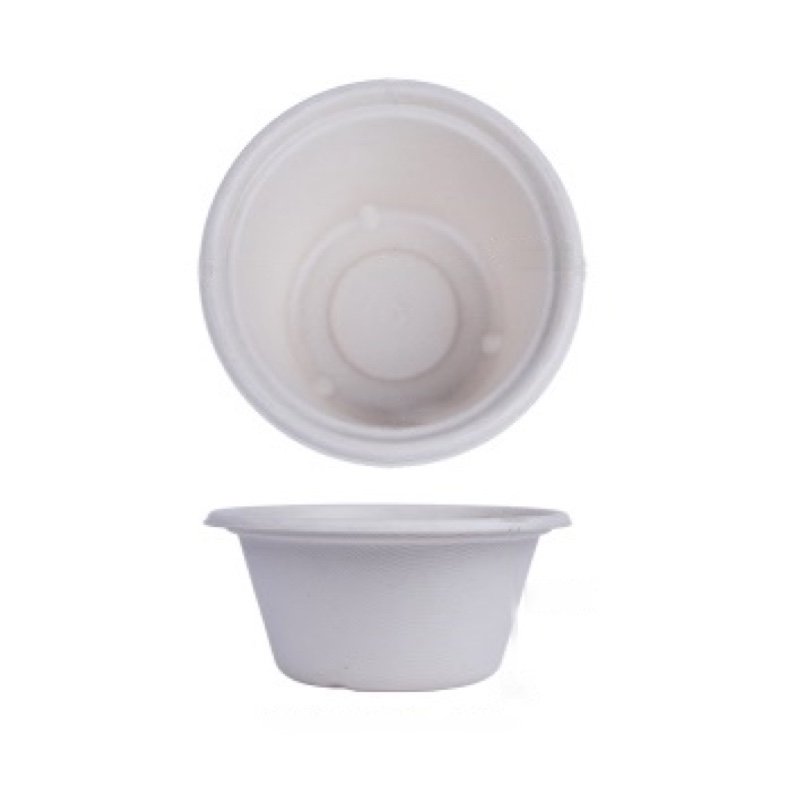 Biodegradable 450ml Bagasse Bowl – Sustainable Takeaway & Food Service Use - 图片 2
