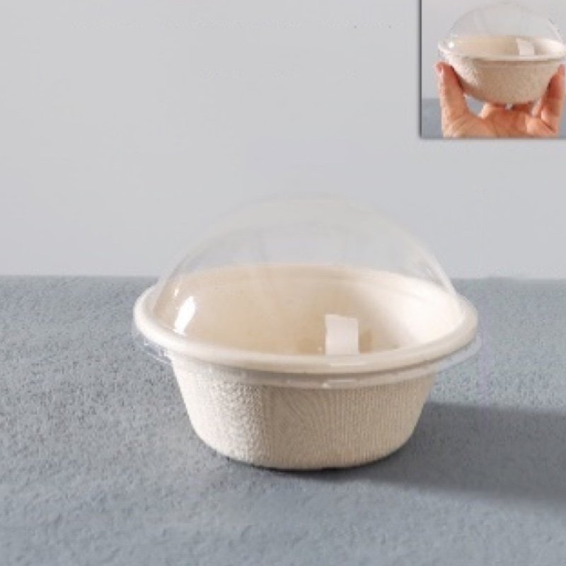 Eco-Friendly 300ml 400ml Sugarcane Bagasse Bowls | Compostable Disposable Bowls Supplier - 图片 5