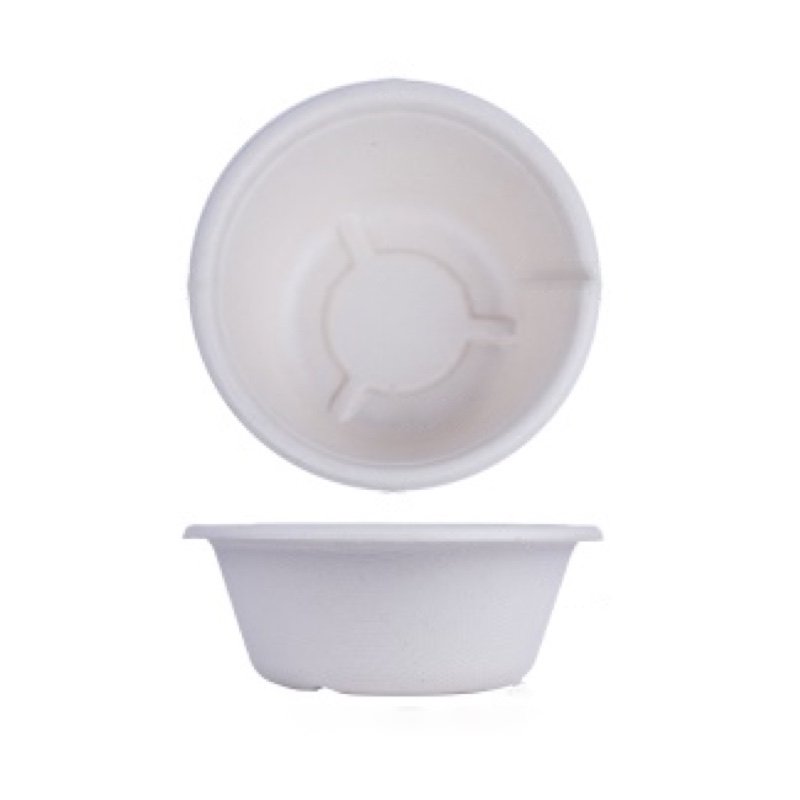 Eco-Friendly 300ml 400ml Sugarcane Bagasse Bowls | Compostable Disposable Bowls Supplier - 图片 3
