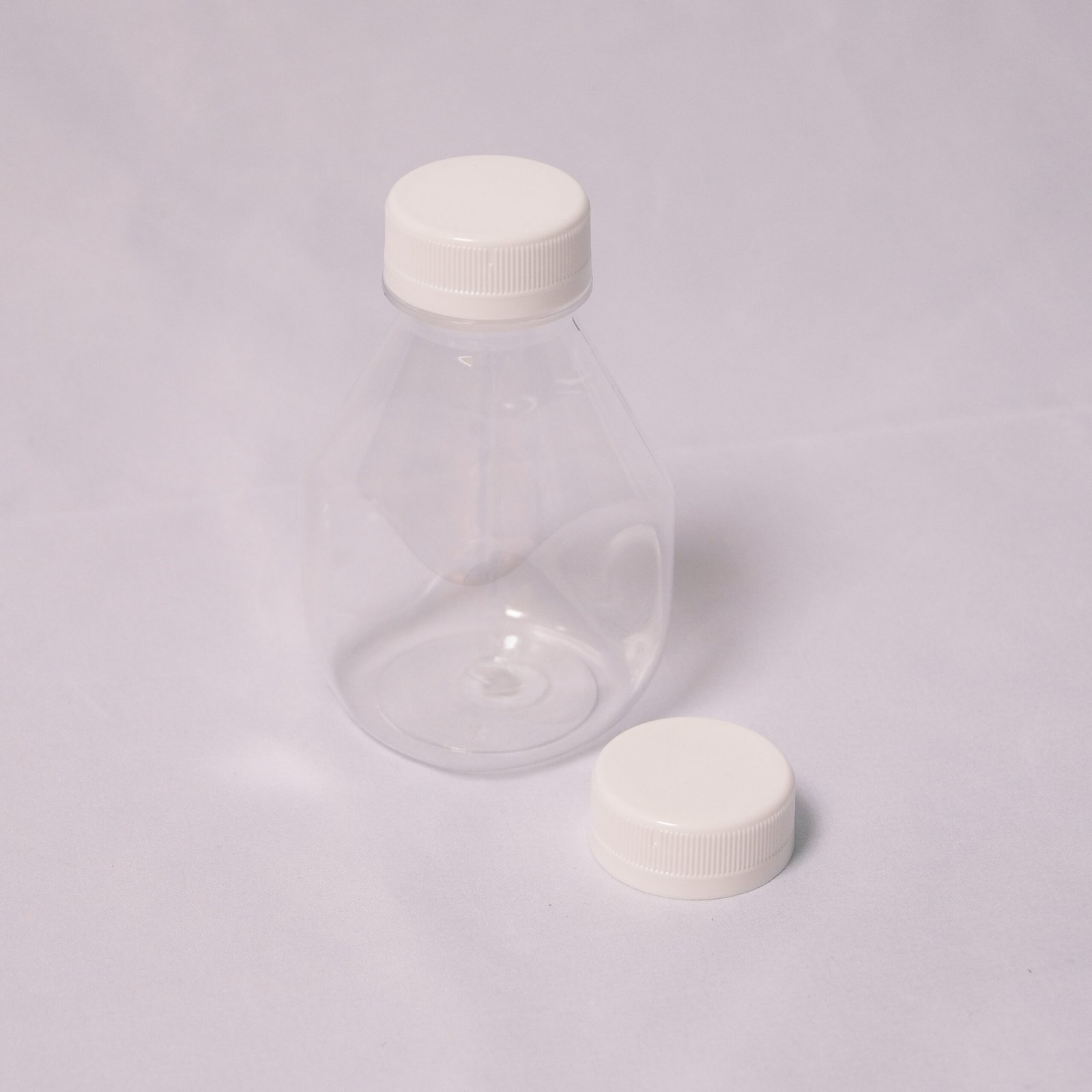VJ004 PP/PE Plastic Bottle | Clear Wide Mouth Cosmetic & Food Grade Packaging Bottle Bulk Supply - 图片 2