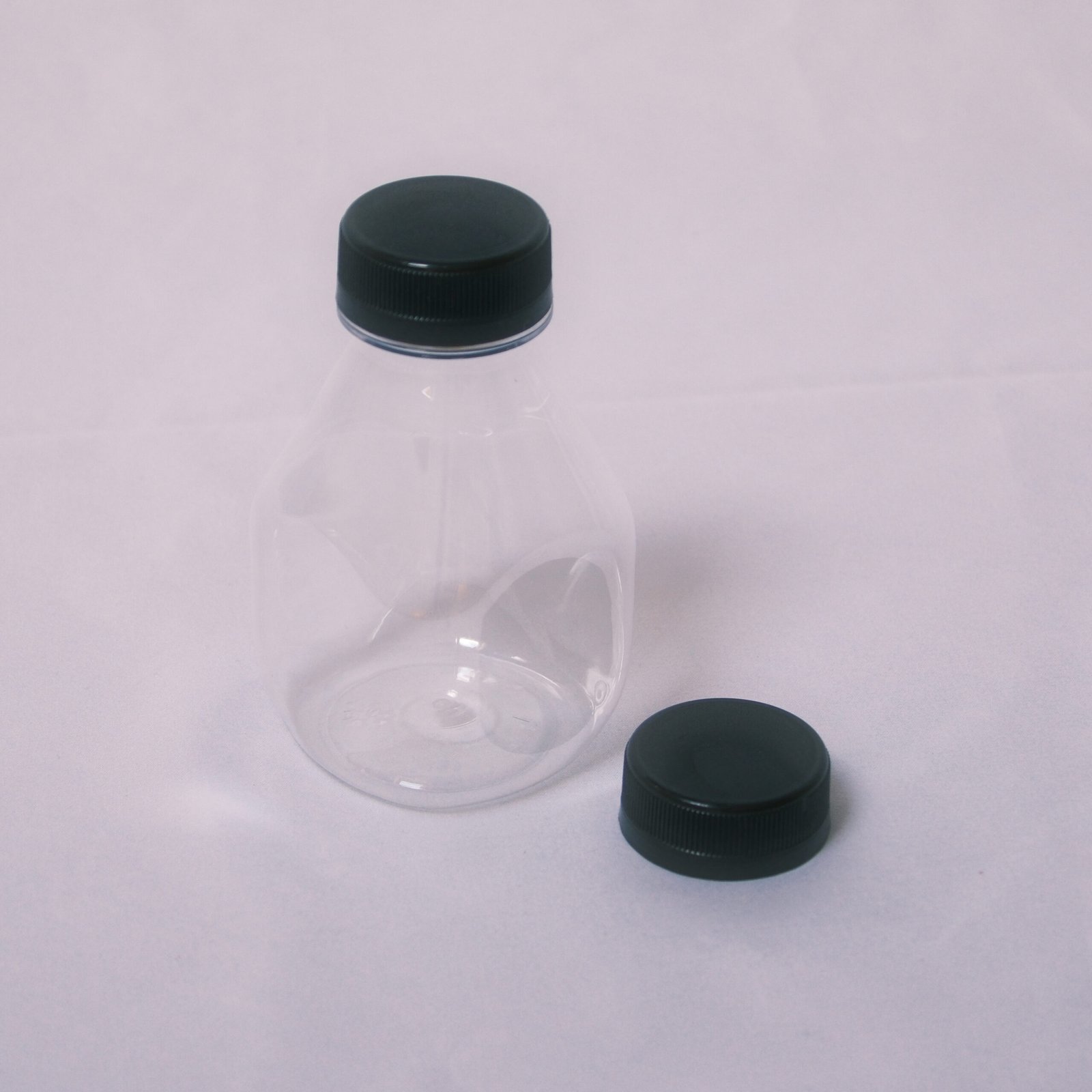 VJ004 PP/PE Plastic Bottle | Clear Wide Mouth Cosmetic & Food Grade Packaging Bottle Bulk Supply - 图片 3